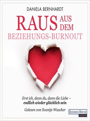 cover image of Raus aus dem Beziehungs-Burnout